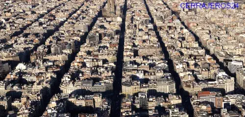 Barrio de Eixample en Barcelona